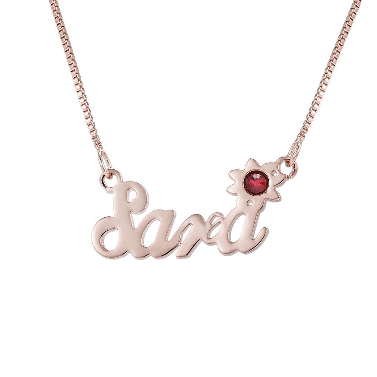 Simple atmosphere Custom Name Necklace