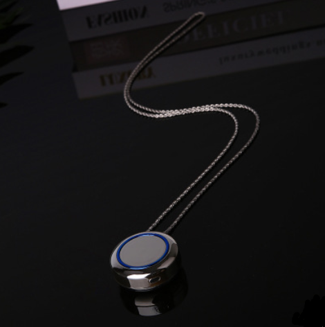 Wearable portable negative ion air purifier Necklace wear purifying pendant gift