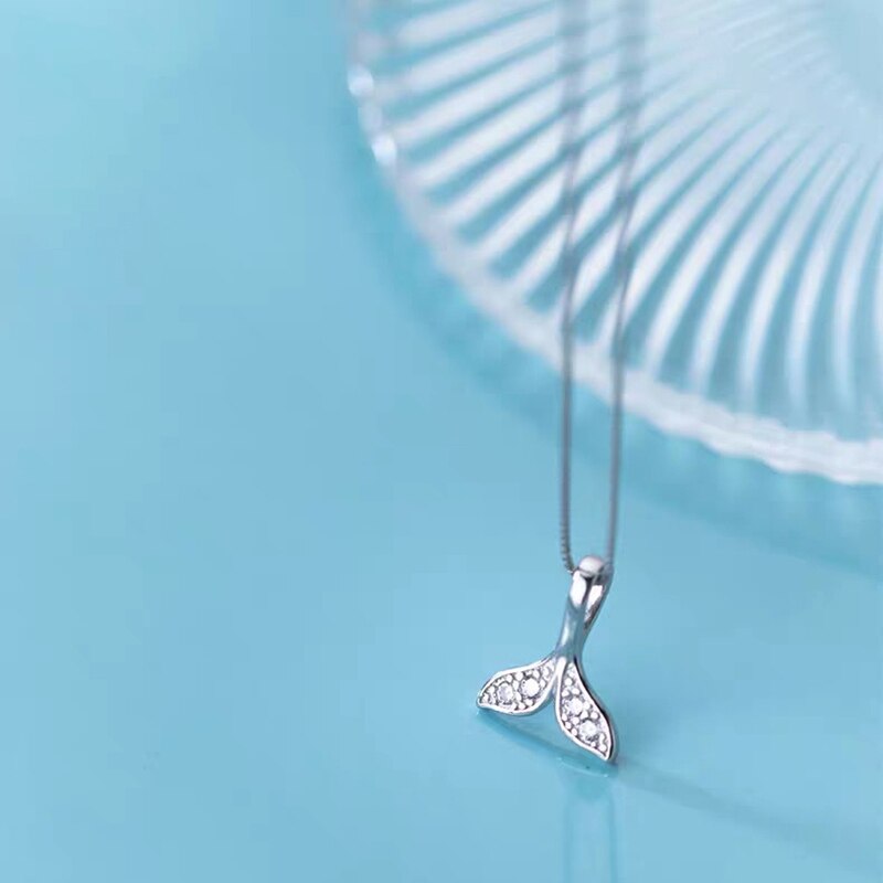 Mermaid Tail S925 Sterling Silver Necklace