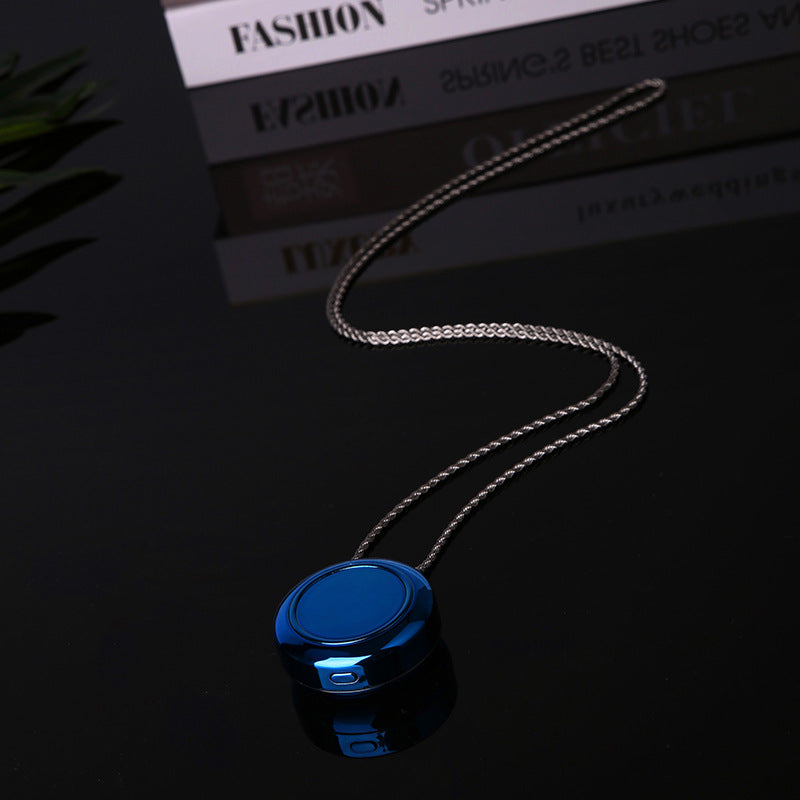 Wearable portable negative ion air purifier Necklace wear purifying pendant gift