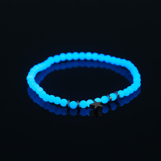 Five-pointed Star Luminous Bead Bracelet