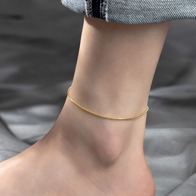 Exquisite fashion snake bone design versatile anklet