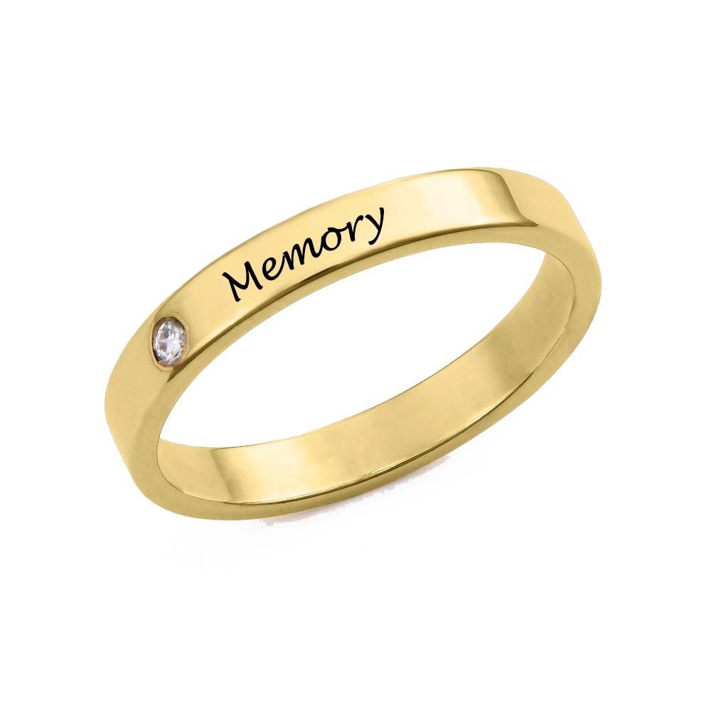 R19(Custom).S925 Silver Classic Eternity Brick Ring - Elle Royal Jewelry