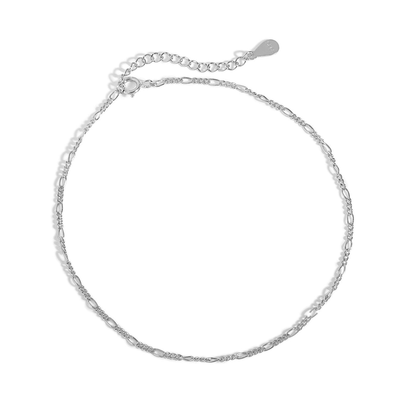 New Hollow Chain 925 Sterling Silver Anklet