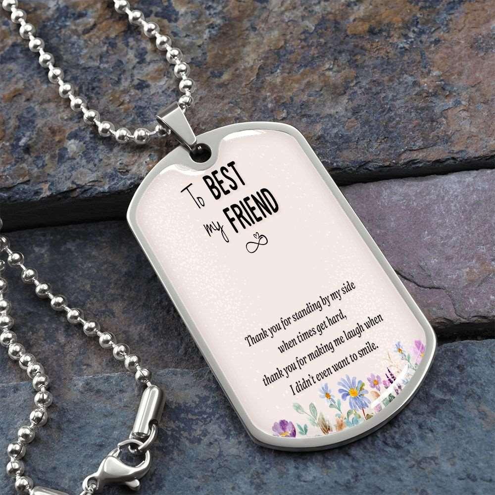 Dog Tag Chain Engraved