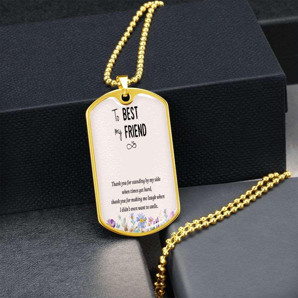 Dog Tag Chain Engraved