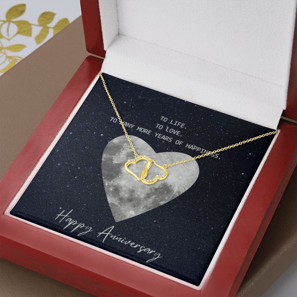 To Life - To Love - Couple Everlasting Love Necklace