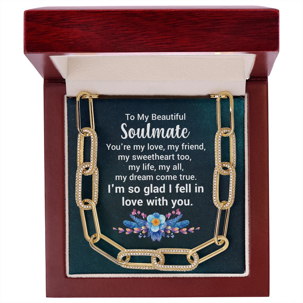 My soulmate - Love Forever Linked Necklace