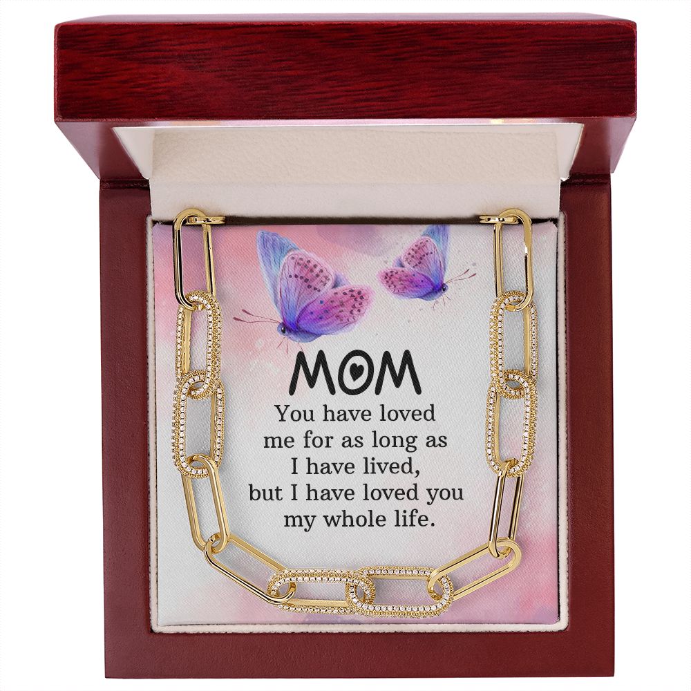 My Mom - love Forever Linked Necklace