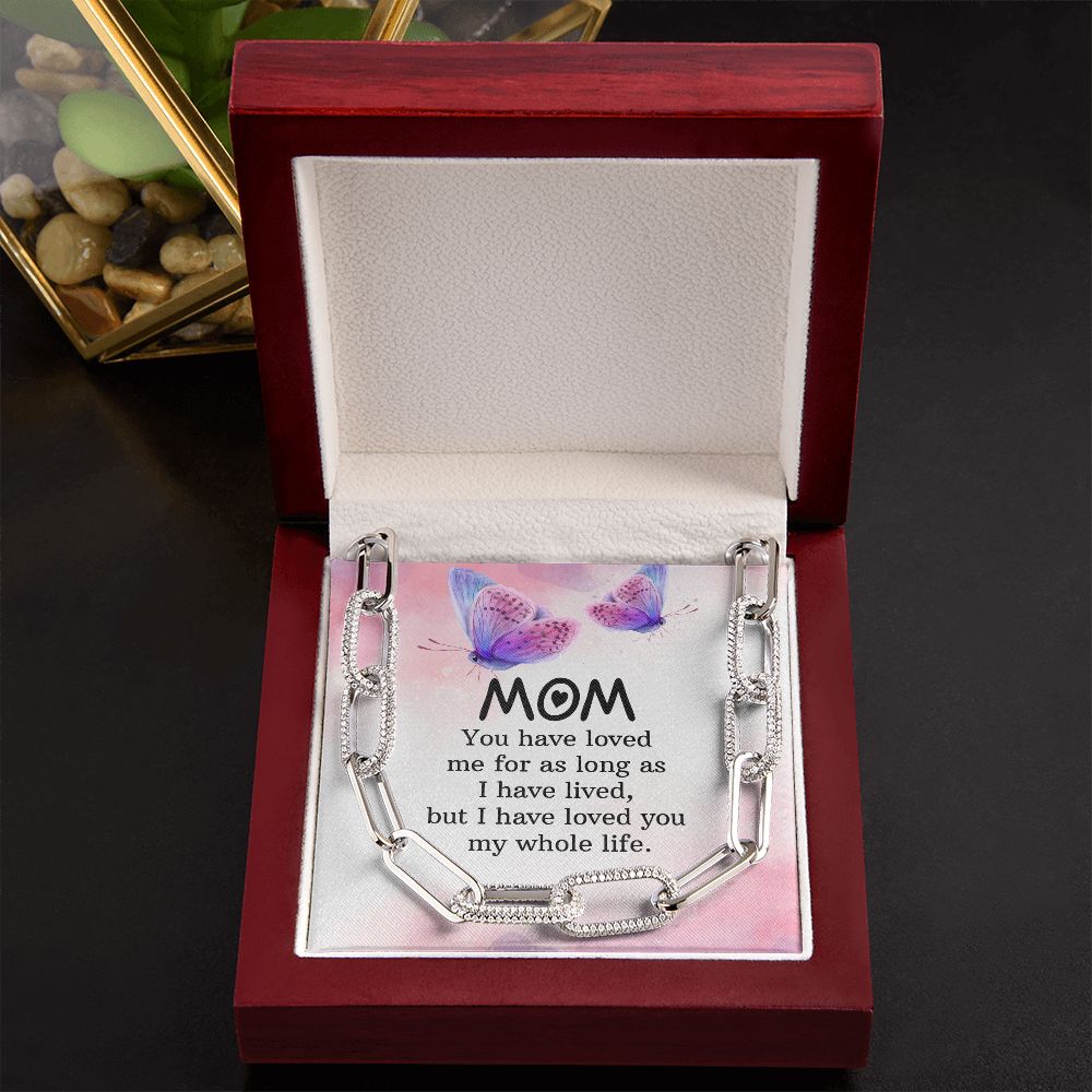 My Mom - love Forever Linked Necklace