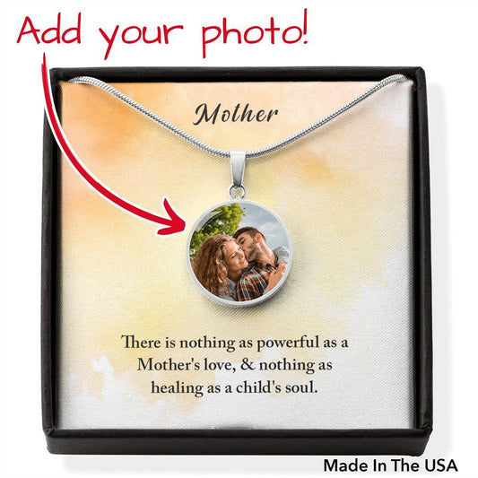 MotherHood Circle Buyer Upload Custom Necklace - Elle Royal Jewelry