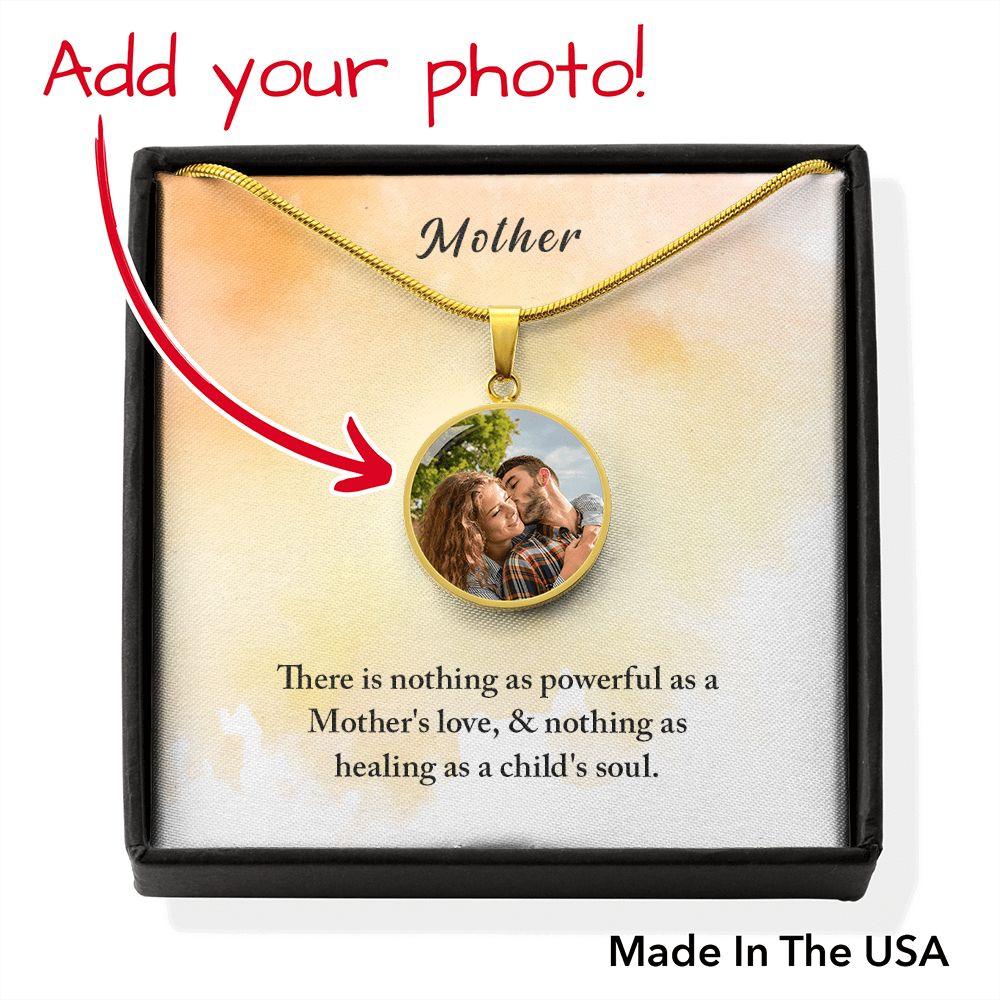 MotherHood Circle Buyer Upload Custom Necklace - Elle Royal Jewelry