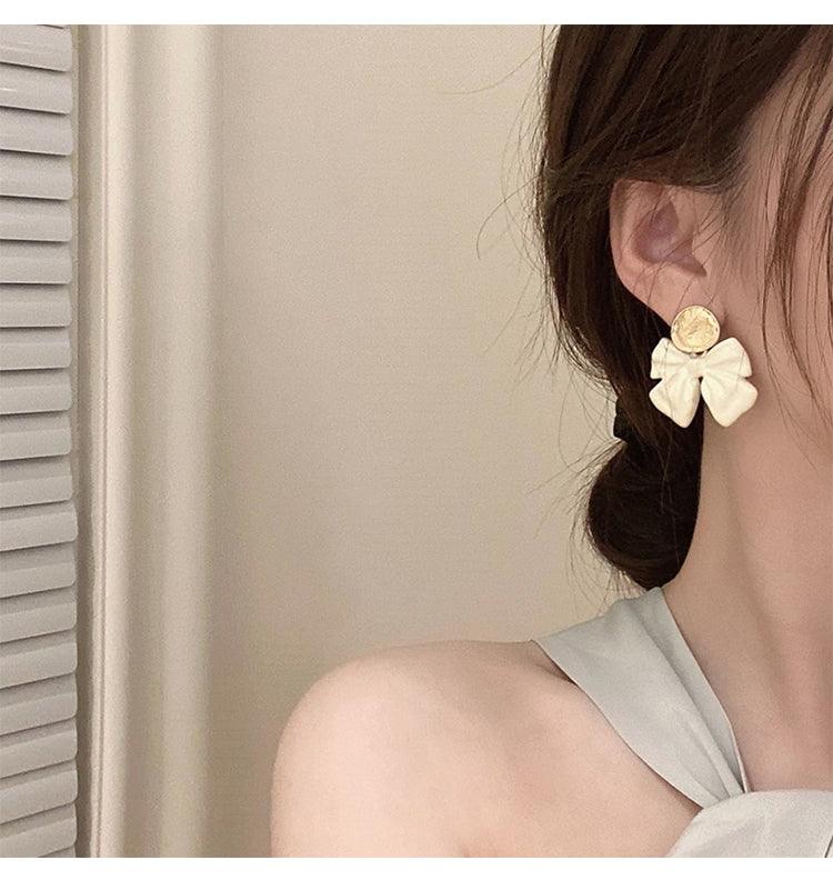 S925 Silver Needle Big Butterfly Earrings - Elle Royal Jewelry